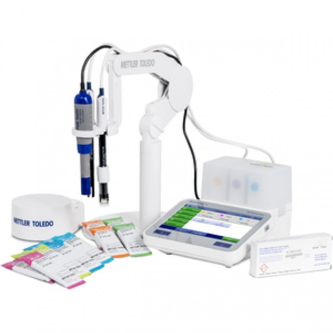 Многоканальный pH-метр/иономер/кондуктометр/оксиметр METTLER TOLEDO SevenExcellence S975-K 30092989