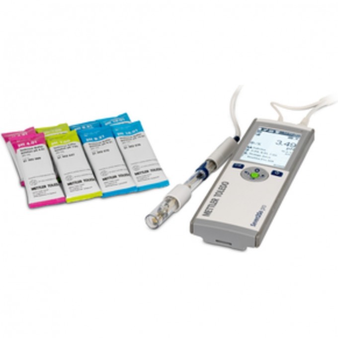 pH-метр/иономер портативный METTLER TOLEDO Seven2Go S8-Bio-Kit 30207878