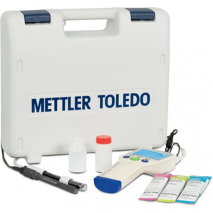 Портативный pH-метр/иономер/оксиметр METTLER TOLEDO SevenGo Duo SG68-EL-Kit 51302611
